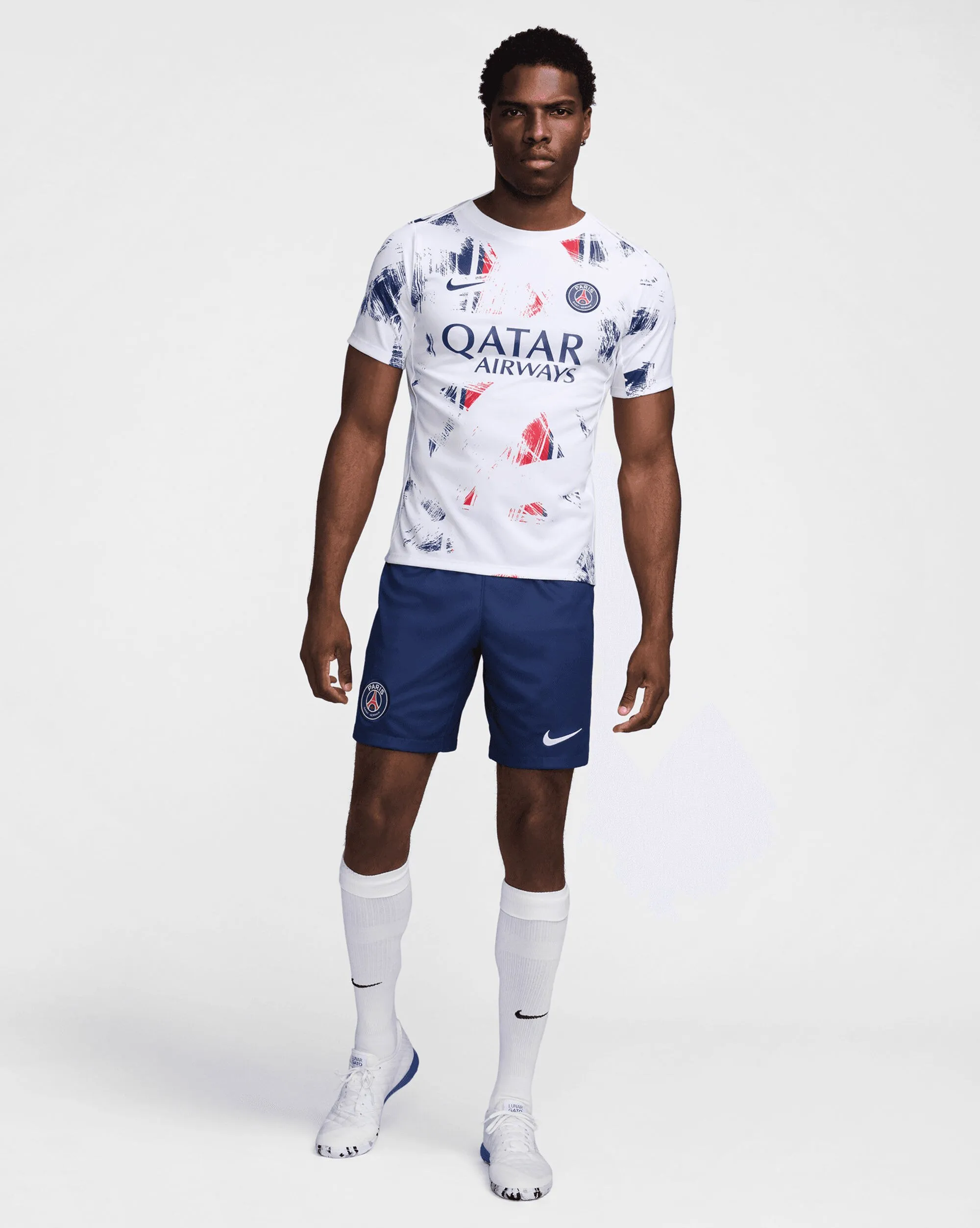 Nike Pantaloncini Paris Saint-Germain 2024/25 Stadium Blu Uomo