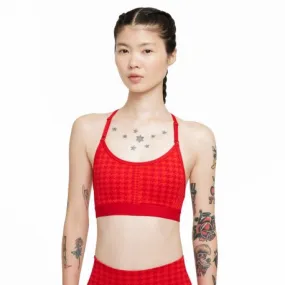 Nike Reggiseno Icon Rosso Donna