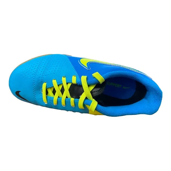 Nike scarpa da calcetto indoor da bambino CTR360 Libretto III IC 525175 470 azzurro