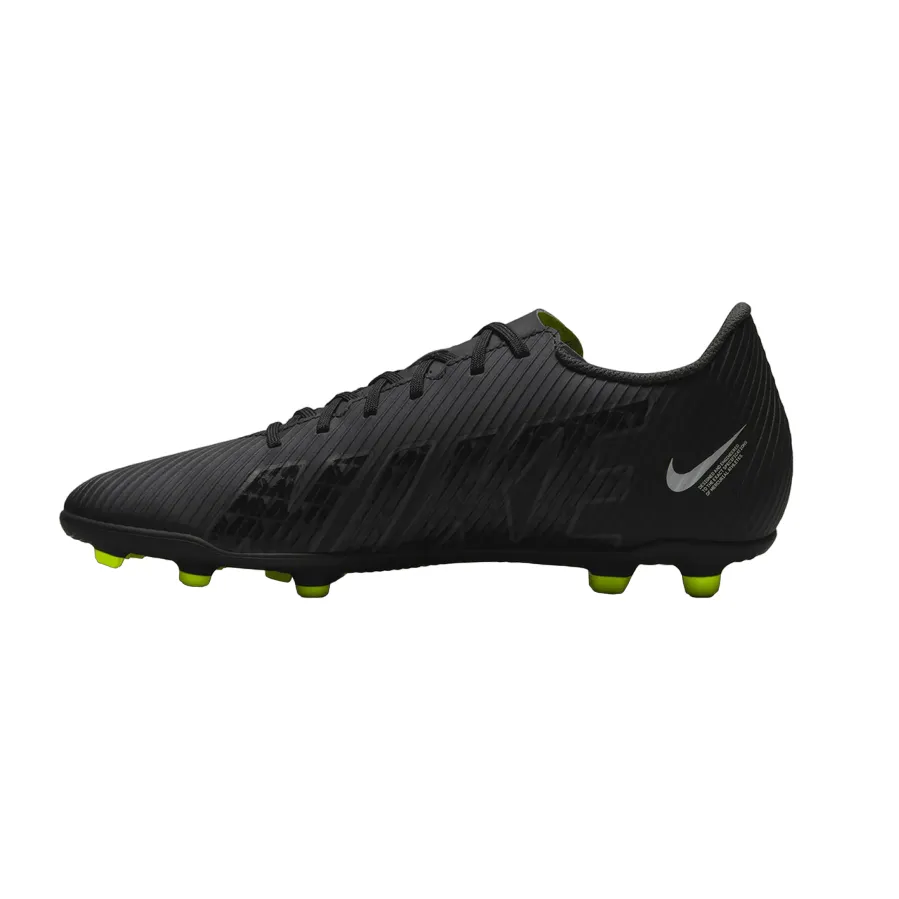 Nike Scarpa da calcio per multiterreni da uomo Vapor 15 Club FG/MG DJ5963 001 nero-giallo