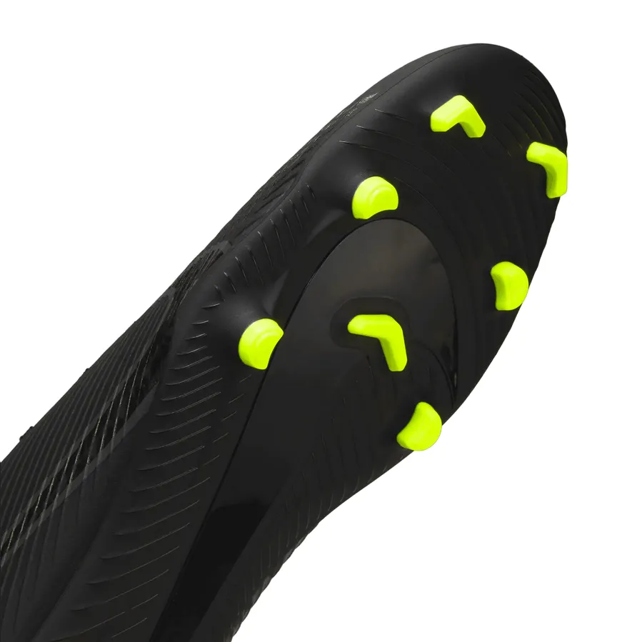 Nike Scarpa da calcio per multiterreni da uomo Vapor 15 Club FG/MG DJ5963 001 nero-giallo