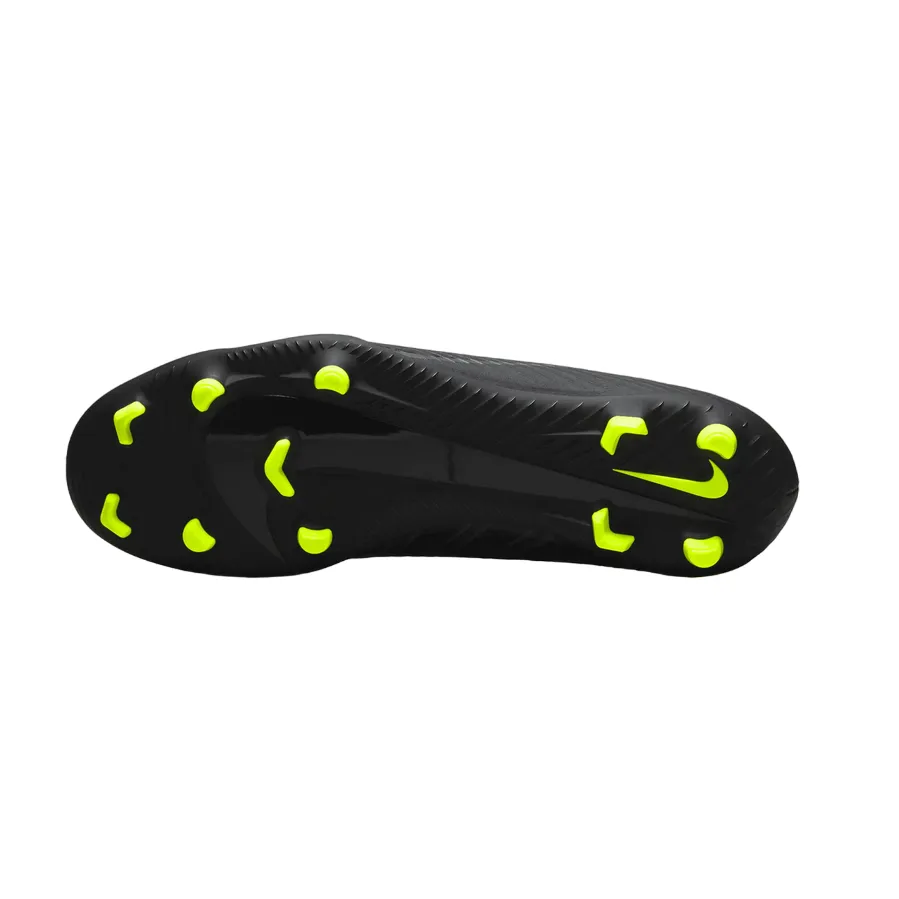 Nike Scarpa da calcio per multiterreni da uomo Vapor 15 Club FG/MG DJ5963 001 nero-giallo