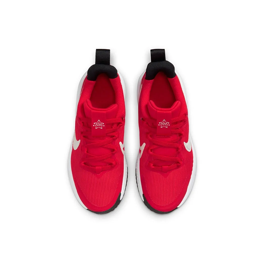 Nike Star Runner 4 Ps Rosso Bianco - Scarpe Ginnastica Bambino