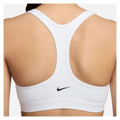 Nike Swoosh Light Support Bra White