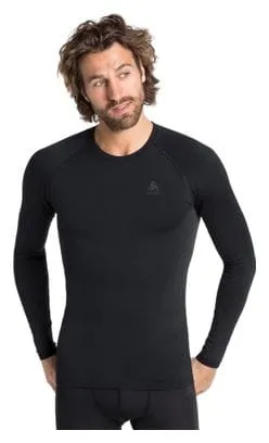 Odlo Performance Warm Eco Long Sleeve Jersey Black