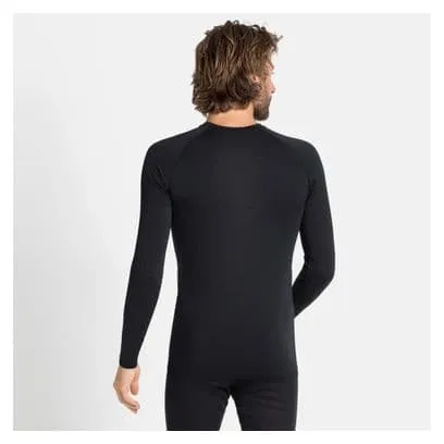 Odlo Performance Warm Eco Long Sleeve Jersey Black