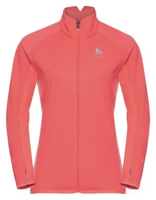 Odlo Zeroweight Logic Windbreaker Jacket Red Women