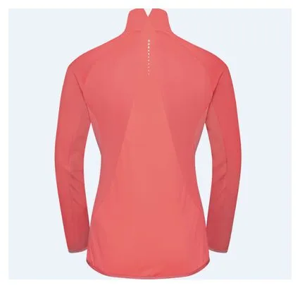 Odlo Zeroweight Logic Windbreaker Jacket Red Women