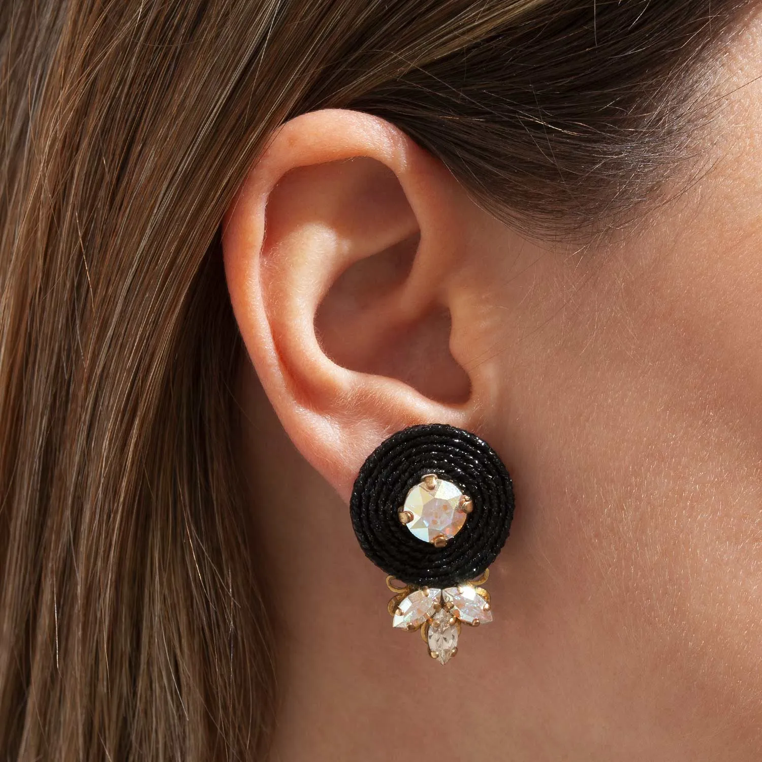 ORECCHINI STUDS GLITTER