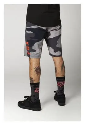 Pantaloncini con pelle Fox Ranger Camo Black