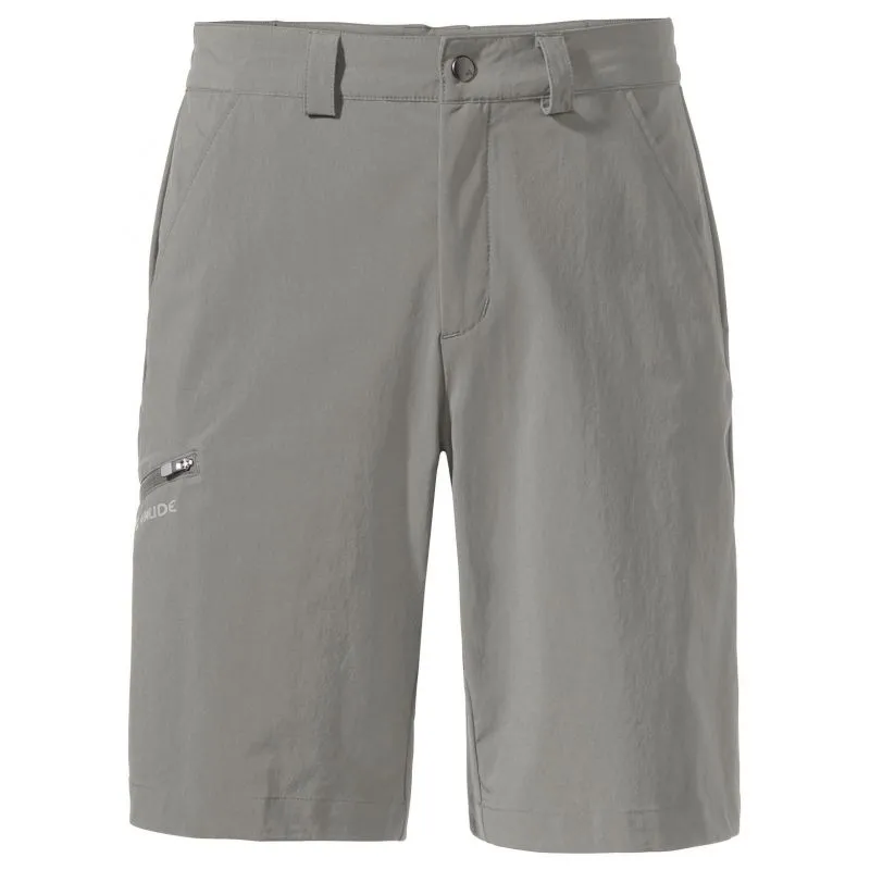 Pantaloncini Vaude farley stretch II da uomo (grigio pietra)