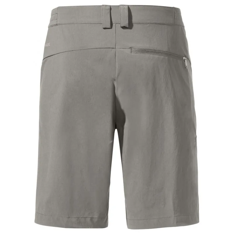 Pantaloncini Vaude farley stretch II da uomo (grigio pietra)