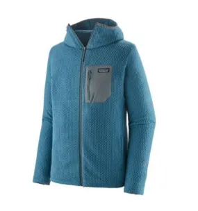 Polar Patagonia R1 Air Felpa con cappuccio (Wavy Blue) uomo