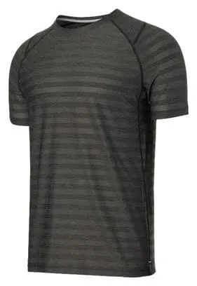 Saxx Droptemp Cool Mesh Crew Maglia a manica corta nera