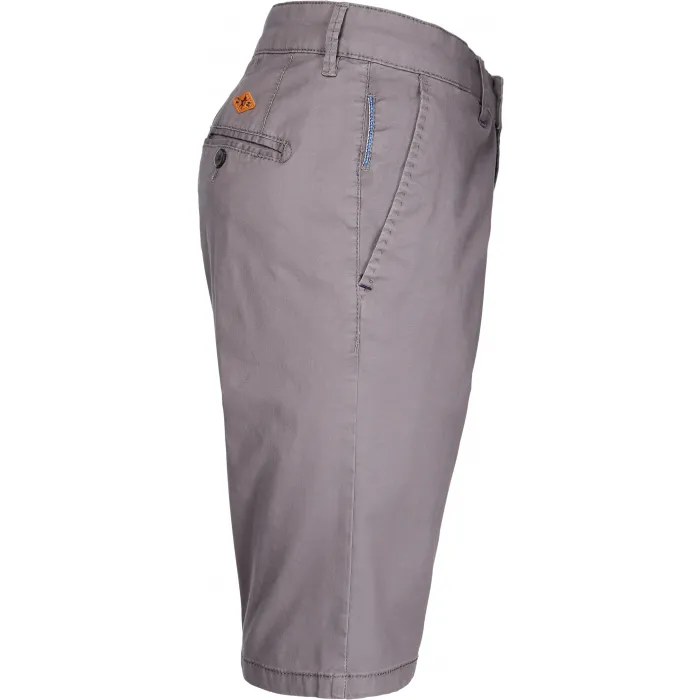 Sea Barrier Pantaloncini chino uomo in cotone elasticizzato Grigio