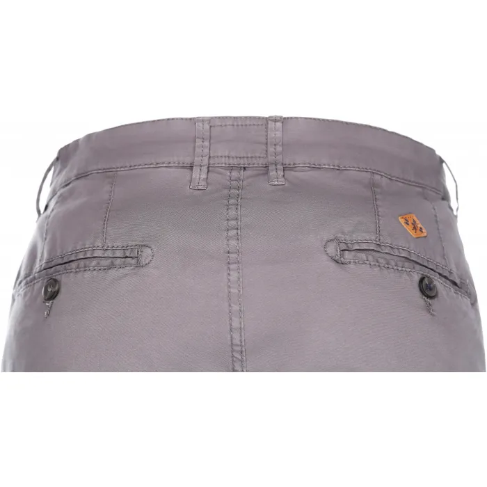 Sea Barrier Pantaloncini chino uomo in cotone elasticizzato Grigio