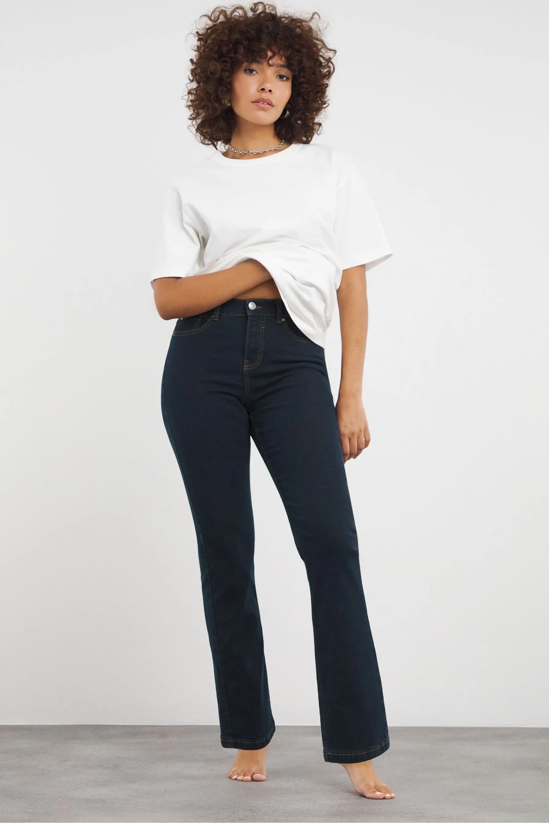 Simply Be 24/7 Straight Leg Jeans    