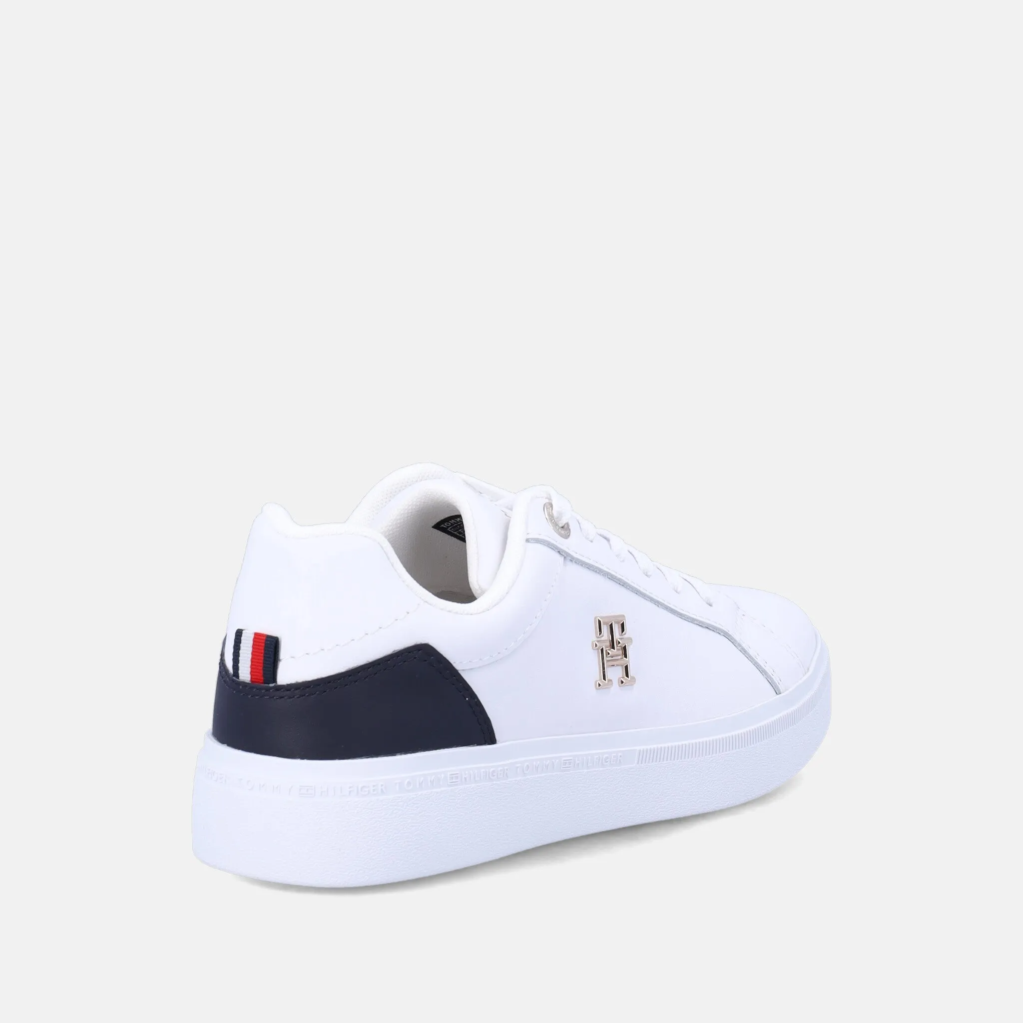 Sneakers logo oro