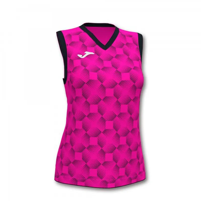 Supernova Iii Sleeveless Shirt Fluor Pink Black