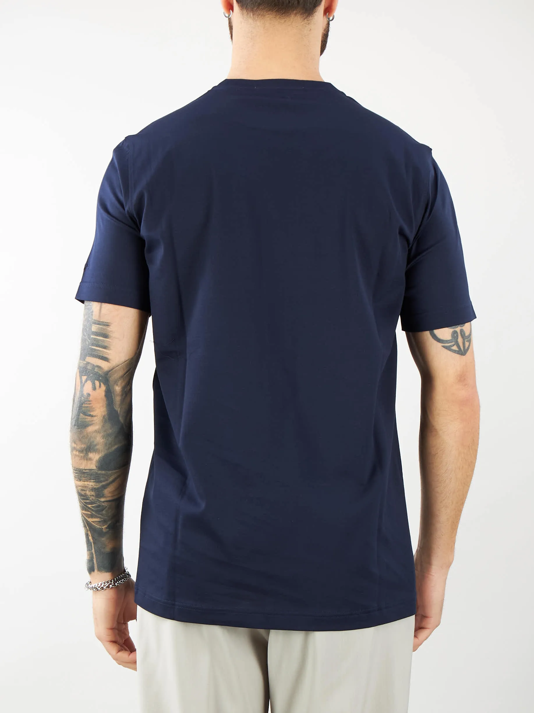 T-shirt in filo di Scozia Ungaro