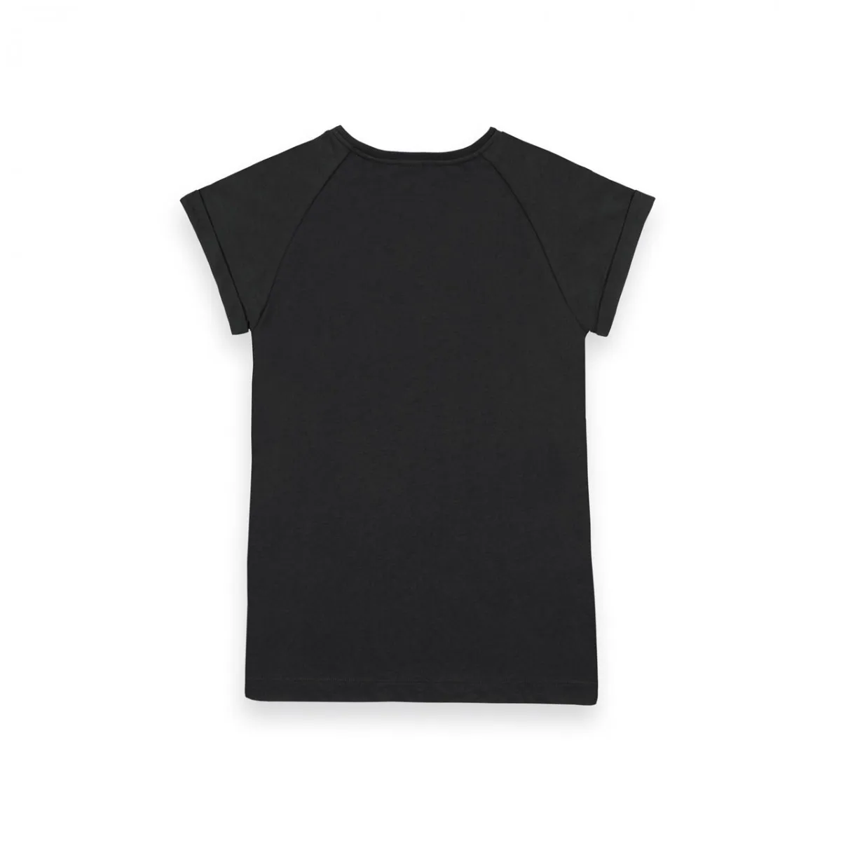 T-Shirt Just In Jersey Di Cotone, Nero