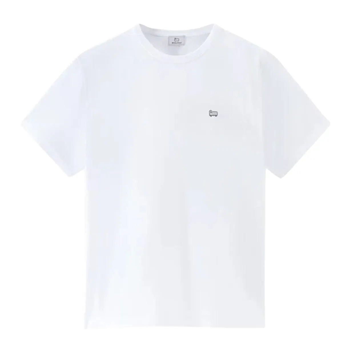 T-shirt Uomo Woolrich Sheep Bianco