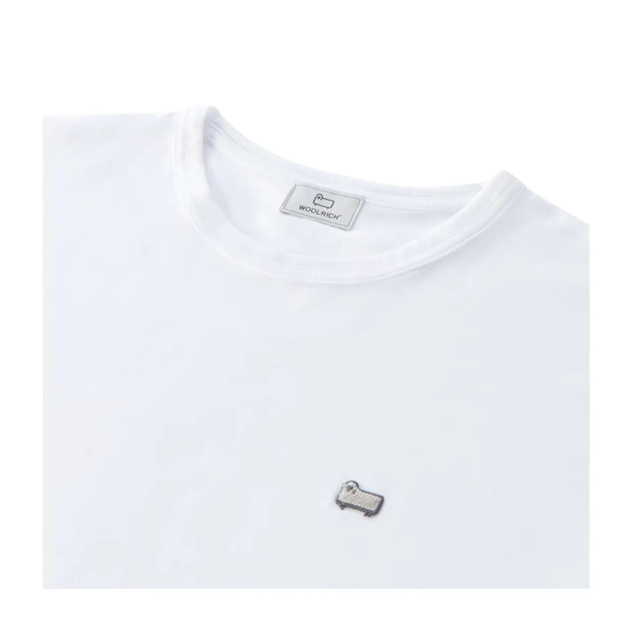 T-shirt Uomo Woolrich Sheep Bianco