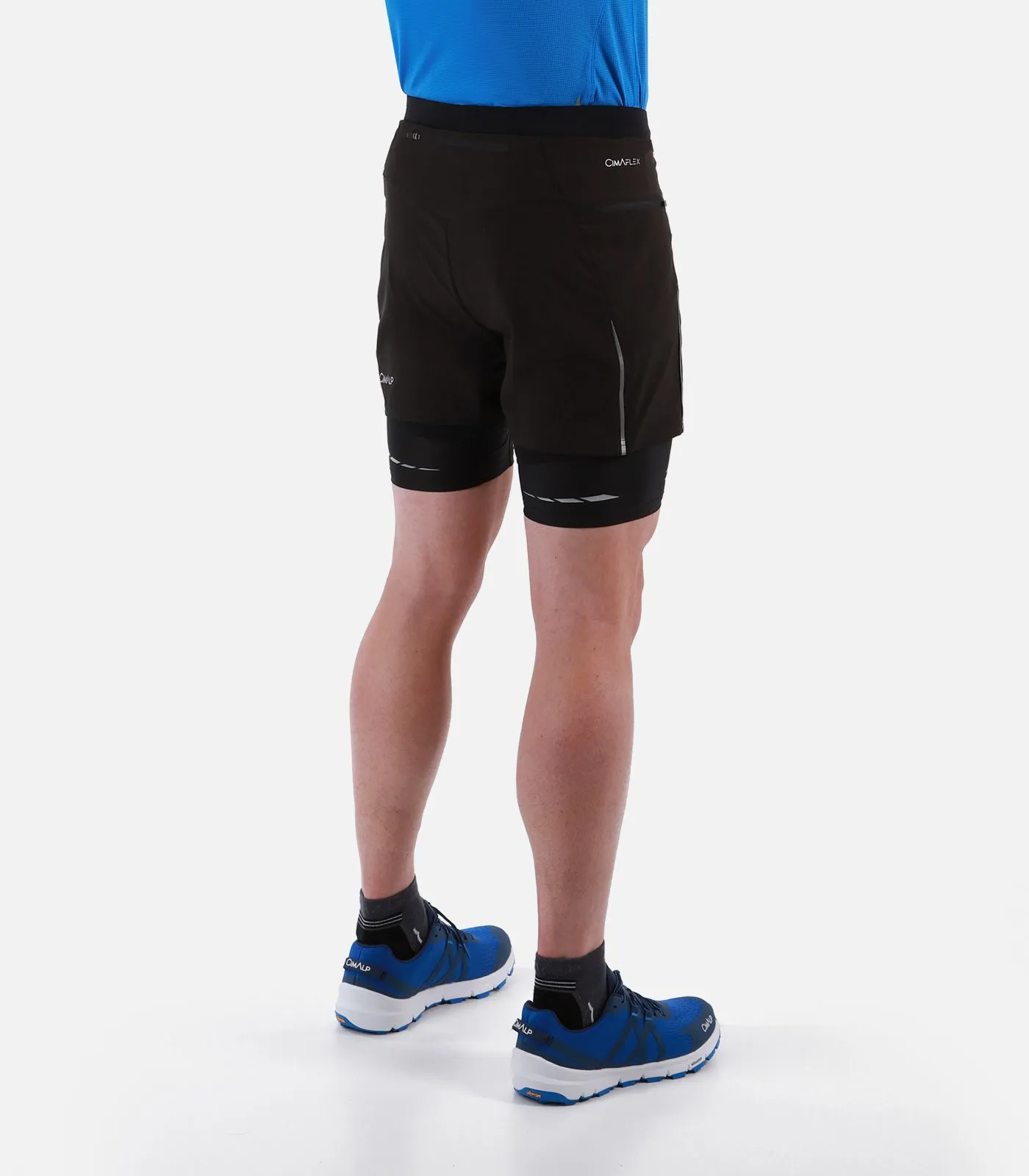 TWIN SHORT- Uomo Pantaloncini 3D-FLEX® da Trail Running