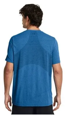 Under Armour Vanish Seamless Short Sleeve Jersey Blue Uomo