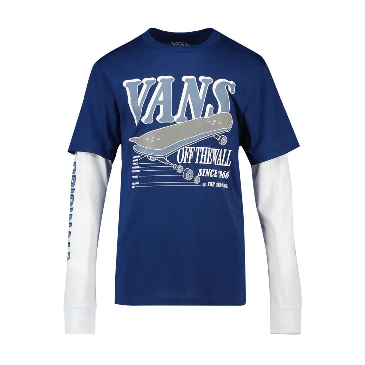      VANS MAGLIA MANICA LUNGA SK8 MECHANICS BAMBINO  