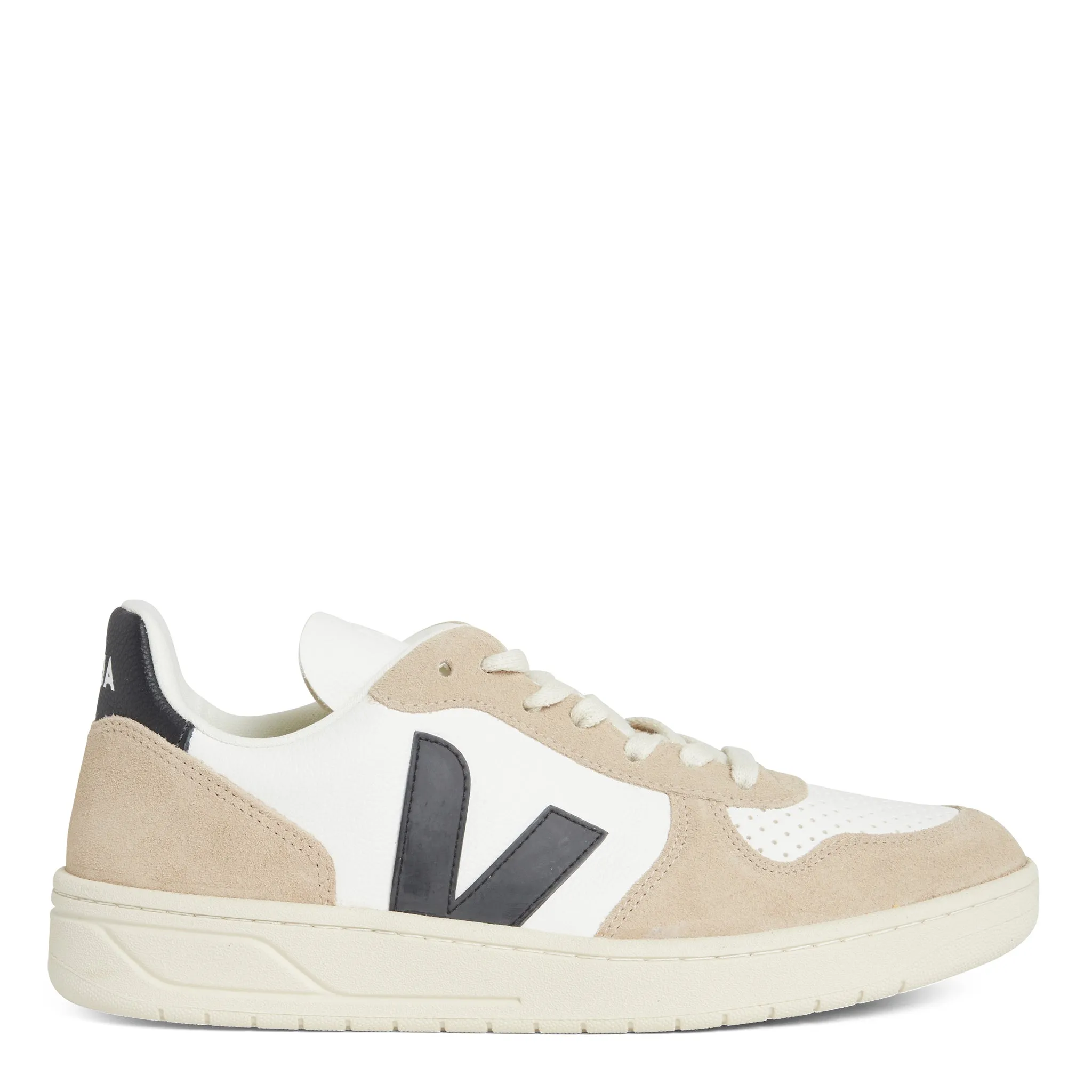 VEJA  Sneakers ''Chromefree'' in pelle bianca e beige