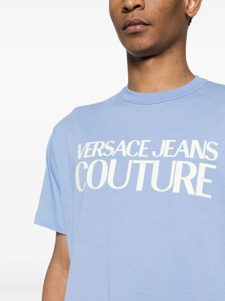 versace jeans couture T-shirt con logo