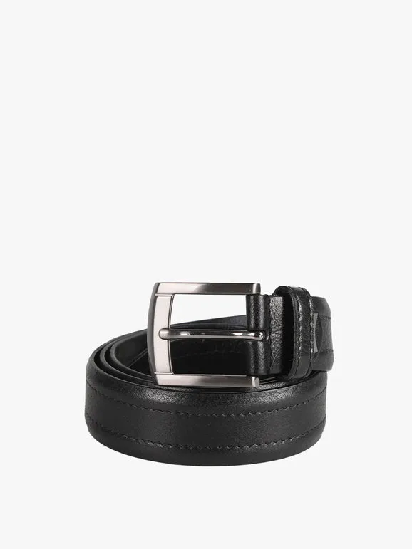 Wampum Ceinture en cuir pour hommes