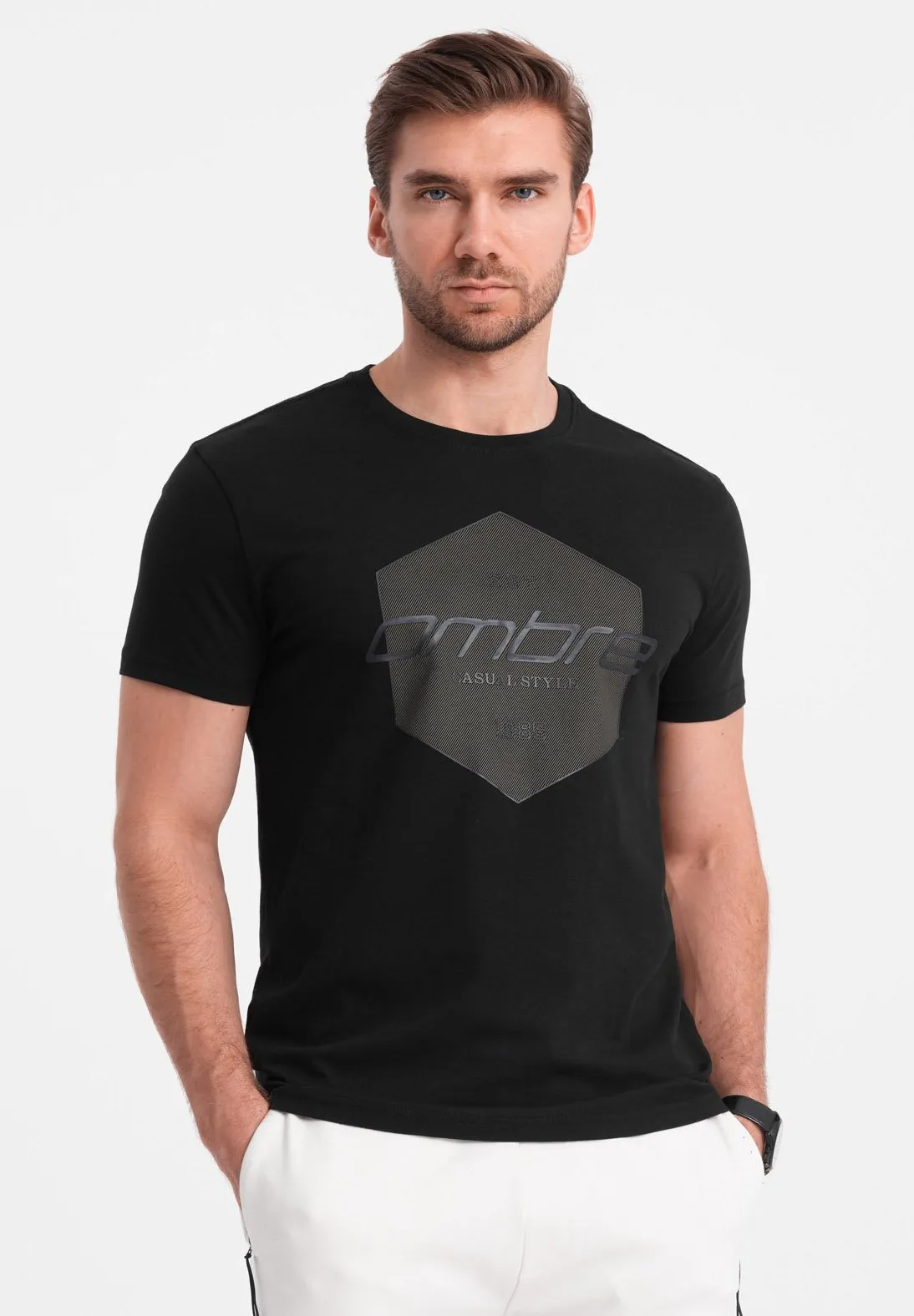 WITH GEOMETRIC - T-shirt con stampa