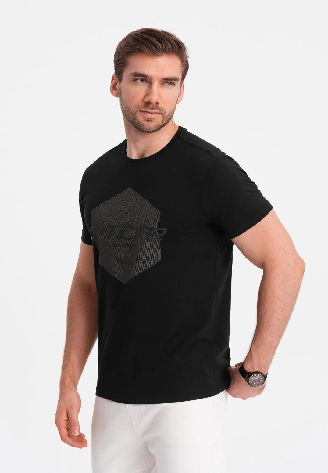 WITH GEOMETRIC - T-shirt con stampa